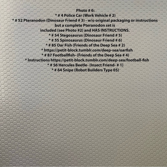 Daiso Petite Block Mega Bundle - Picture 12 of 13